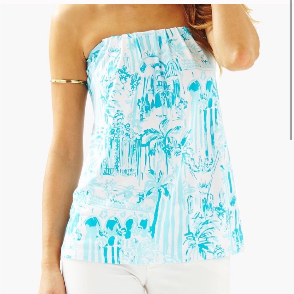 NWT Lilly Pulitzer la via loca top
